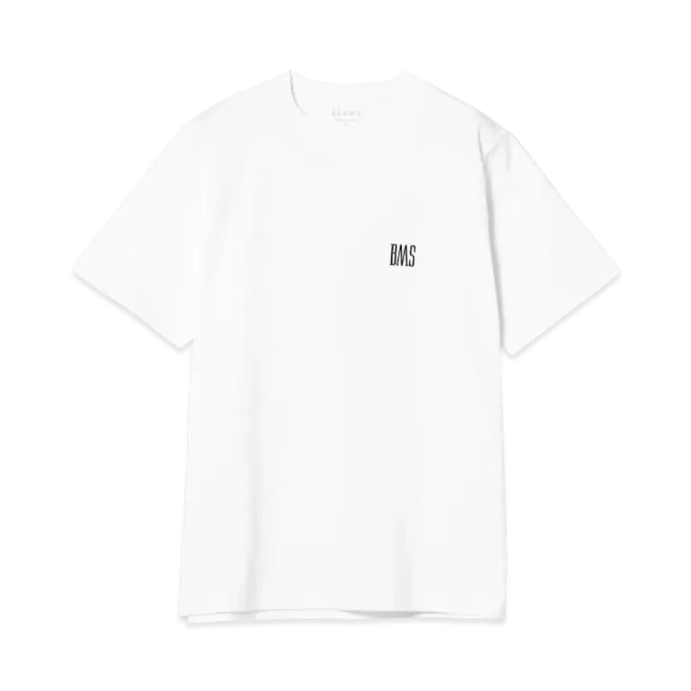BEAMS Logo Basic Tee "White"