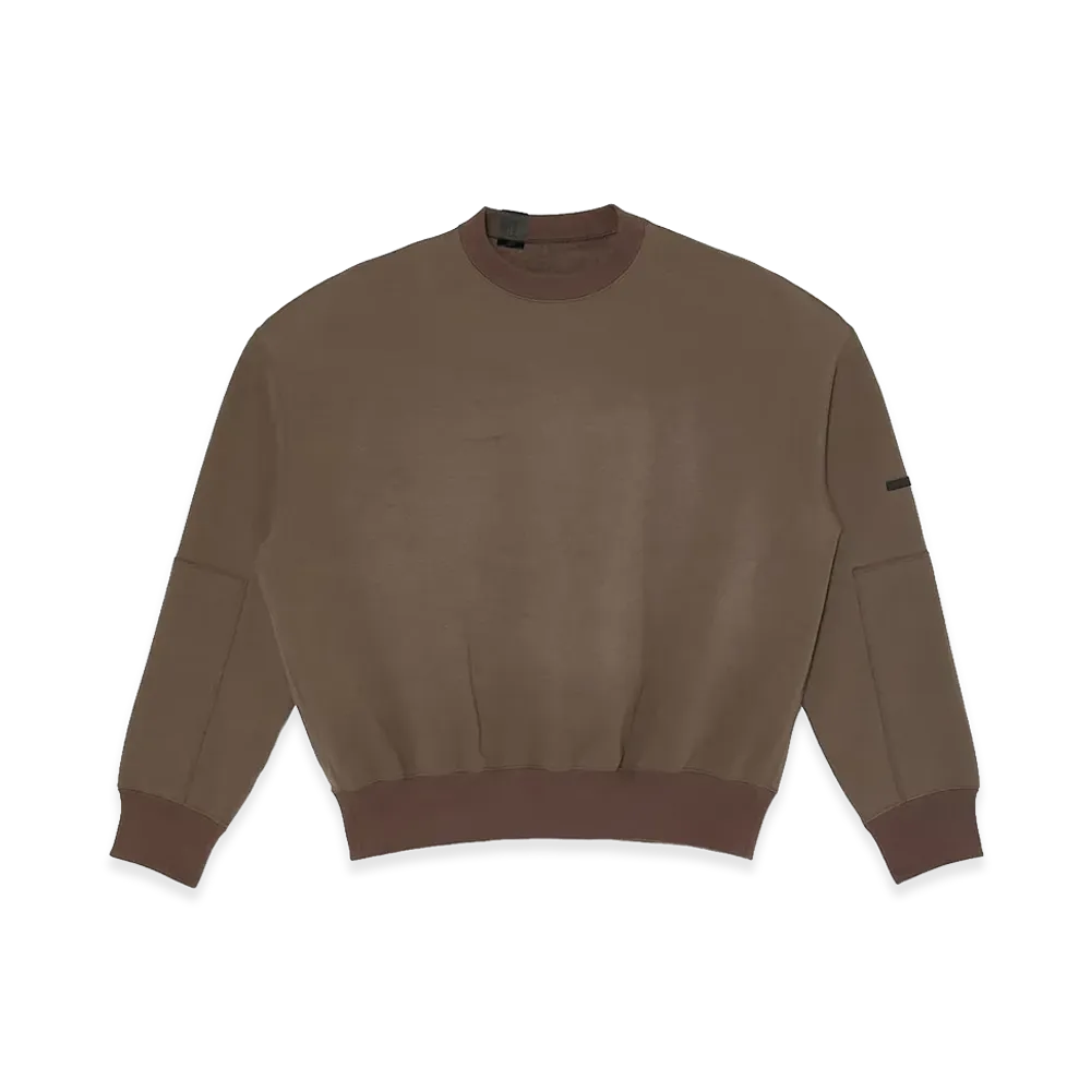 N.HOOLYWOOD COMPILE Crew Neck Sweatshirt "Mocha"