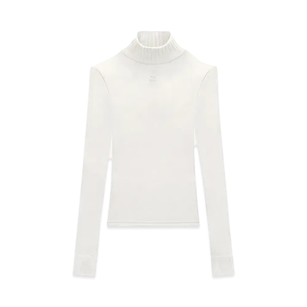Courreges Reedition Second Skin Top "Heritage White"