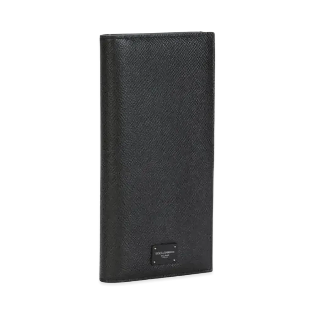 Dolce&Gabbana Vertical Wallet Calf Skin "Black"
