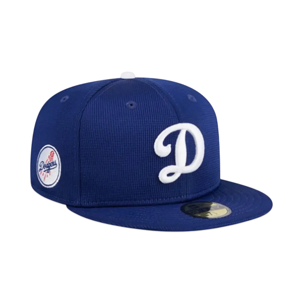 NEW ERA 59Fifty 2025 MLB Batting Practice Los Angeles Dodgers Home "Blue"