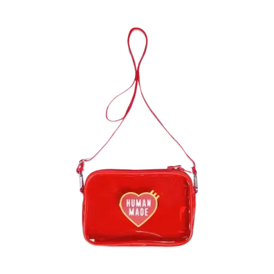 HUMAN MADE PVC Pouch Medium "Red"