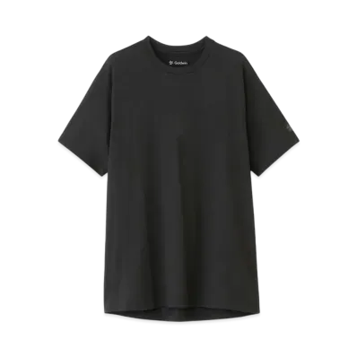 Goldwin Fast Run Hybrid Wool T-Shirt (Unisex) "Black"