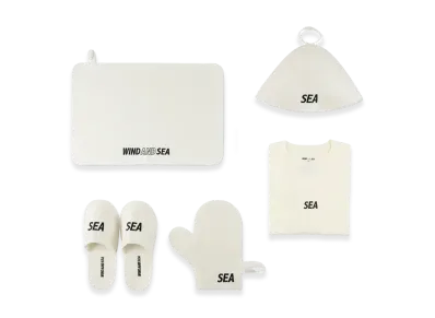 WIND AND SEA Sauna Set "Ivory"