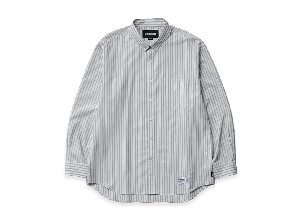 NEIGHBORHOOD Stripe Shirt LS "Off White"