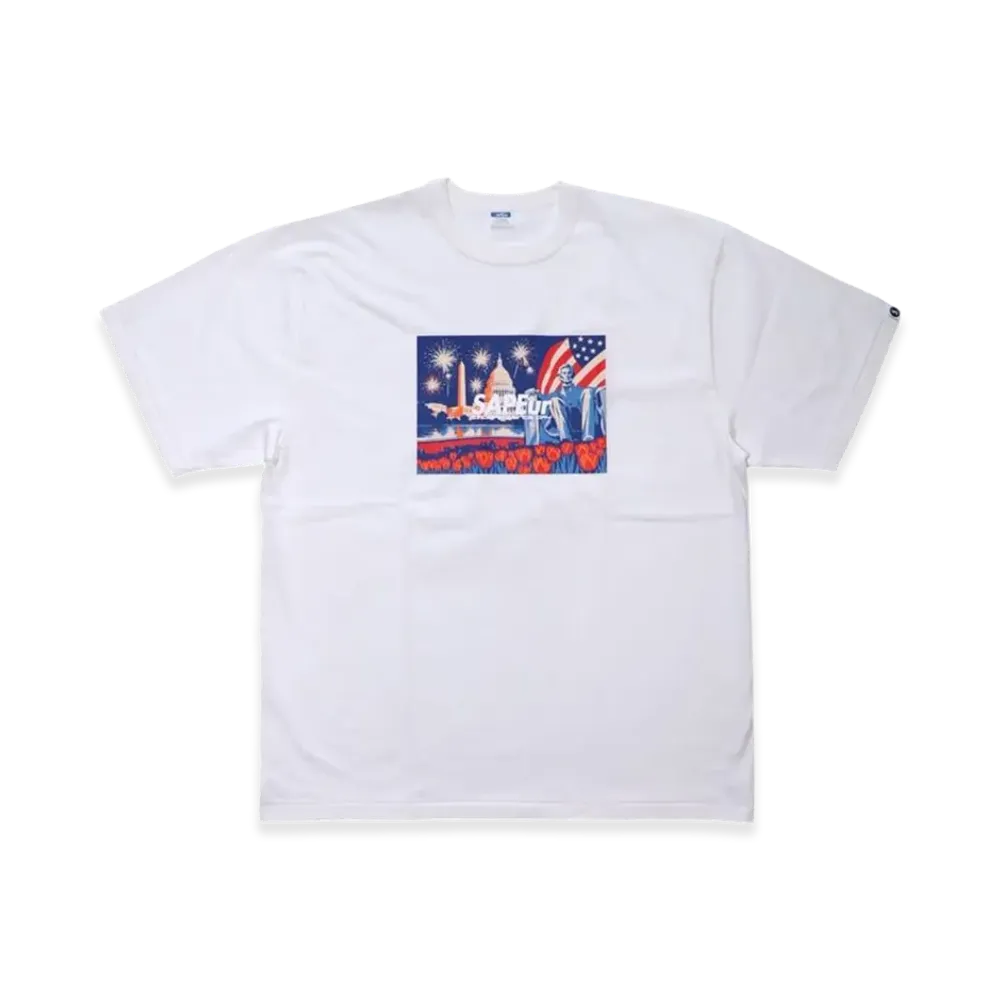 SAPEur Independence Day Graphic Tee S/S Tee "White"