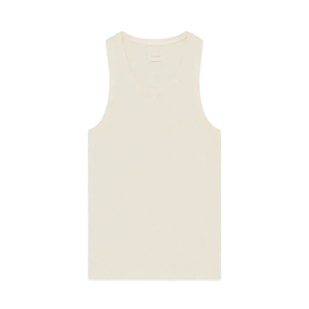 Aime Leon Dore Pointelle Tank Top "Cream"