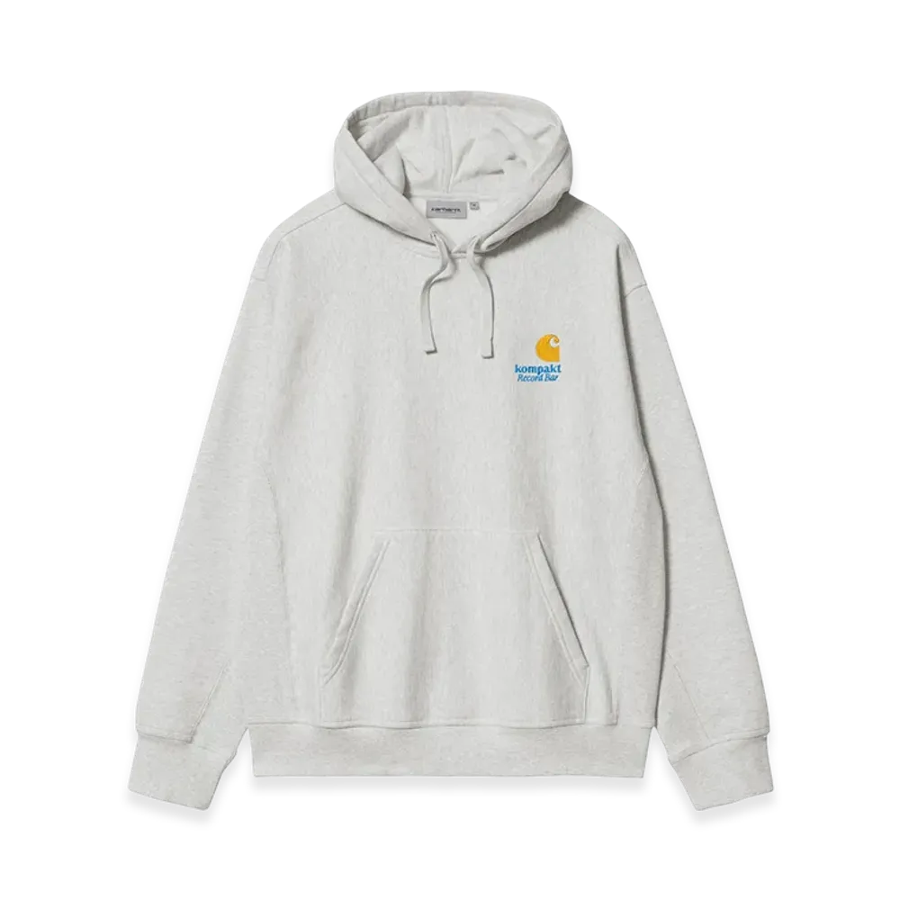 Carhartt WIP Hooded Kompakt Sweat "Ash Heather"