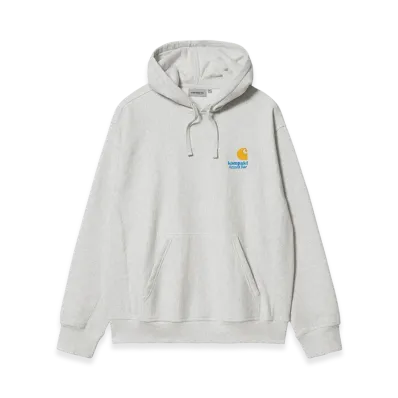 Carhartt WIP Hooded Kompakt Sweat "Ash Heather"