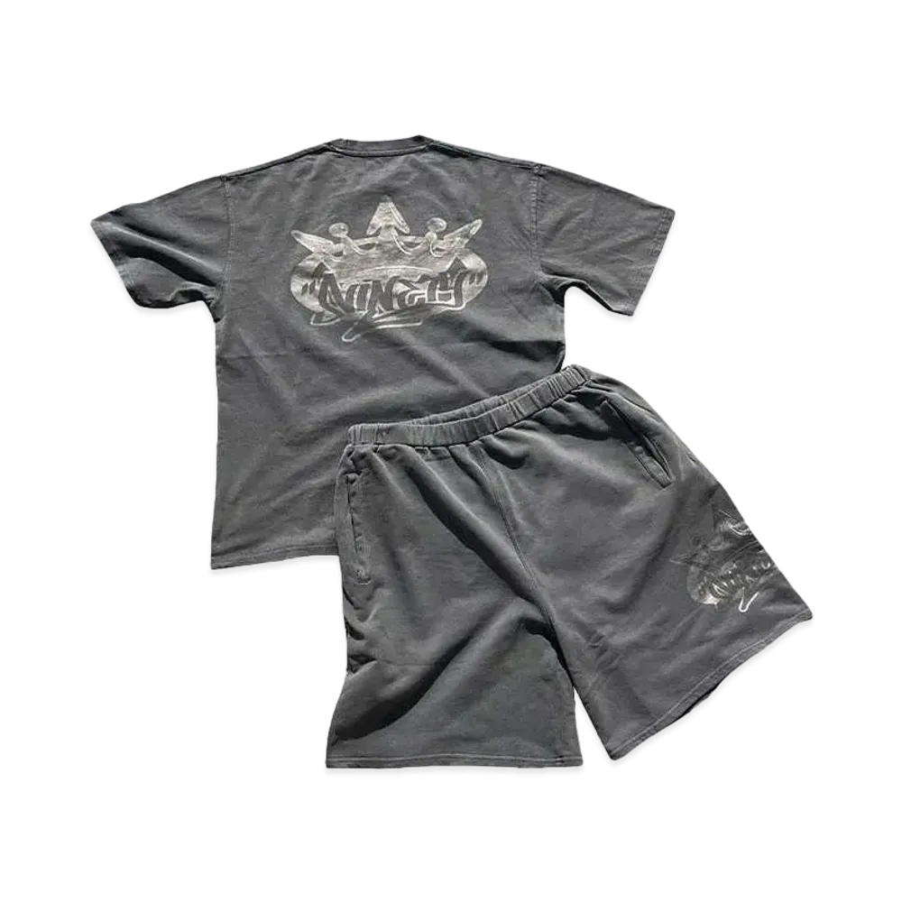 9090 King Logo Wash Set-Up Pack ( Half) "WASH GRAY"