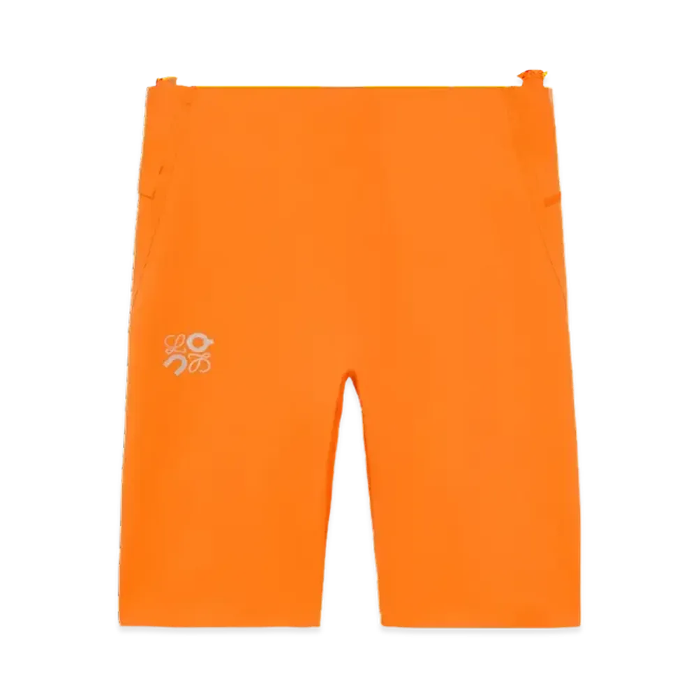 LOEWE x On Running Active Shorts in Technical Jersey "Orange"