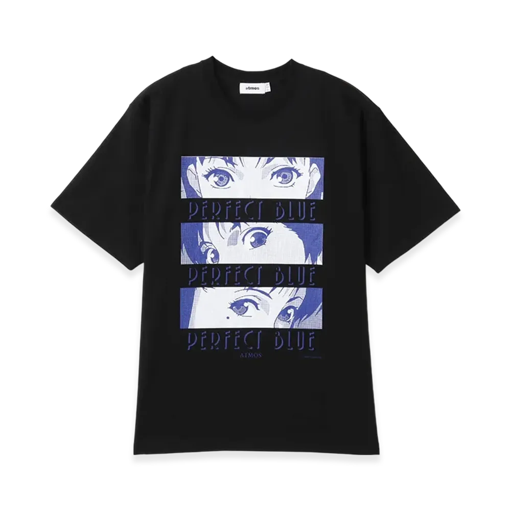 atmos x PERFECT BLUE T-shirt 4 "Black"