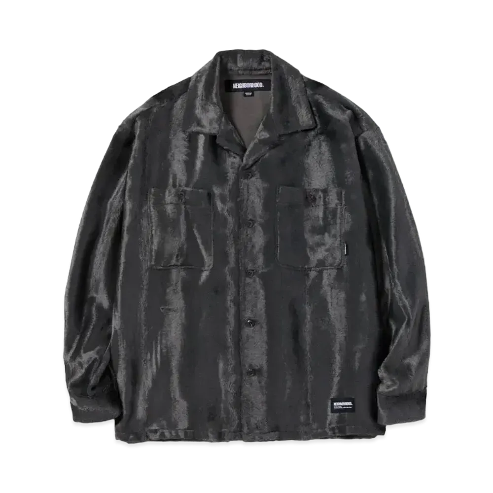 NEIGHBORHOOD Fur Shirt LS "Gray"