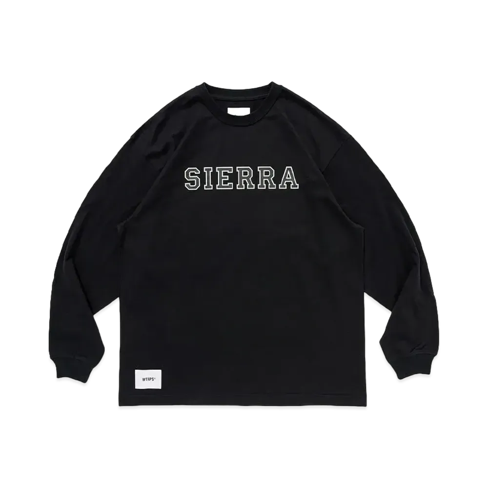 WTAPS Academy / LS / Cotton / SIERRA "Black"