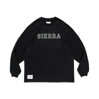 WTAPS Academy / LS / Cotton / SIERRA "Black"