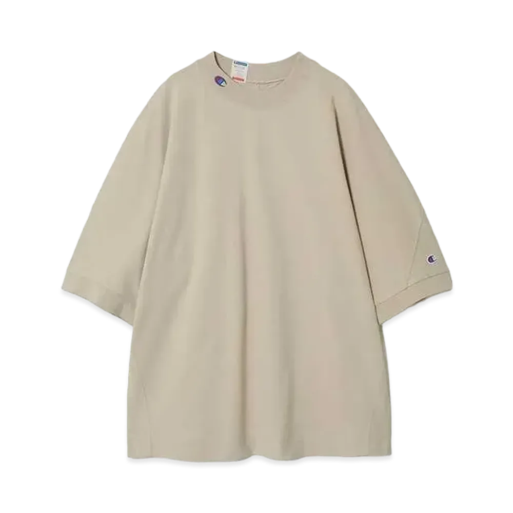 Champion x N.HOOLYWOOD Short Sleeve T-shirt "Beige"