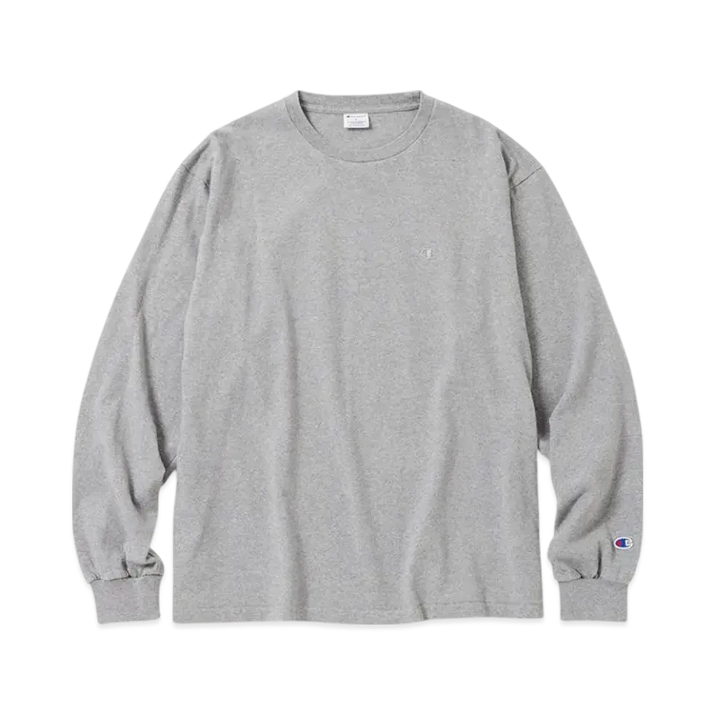 Champion Long Sleeve T-Shirt "Oxford Gray"