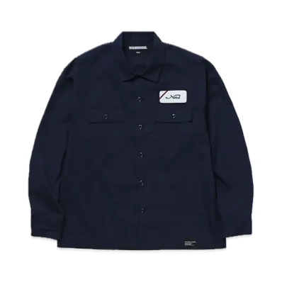 NEIGHBORHOOD Classic Work Shirt LS-1 "Navy"