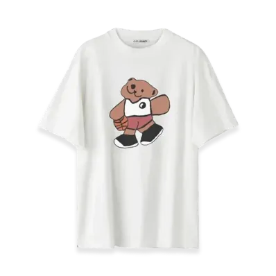 OUR LEGACY Work Shop Bear Box T-Shirt "White"