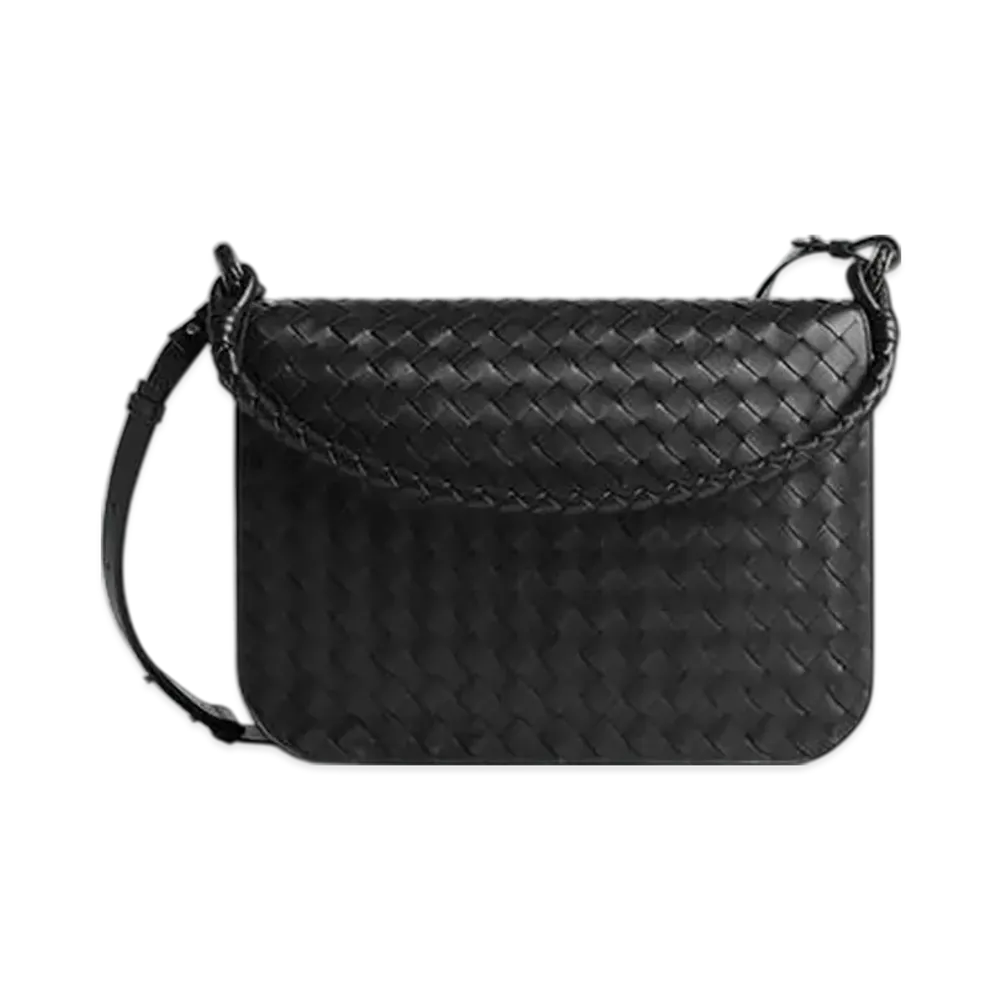 Bottega Veneta Swing Messenger "Black"