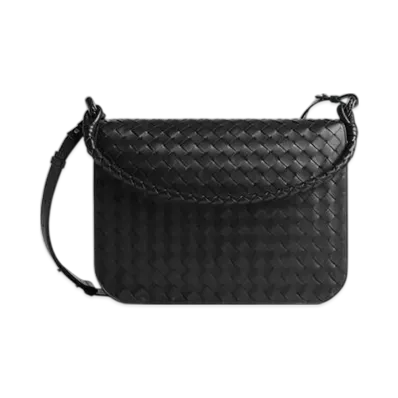 Bottega Veneta Swing Messenger "Black"