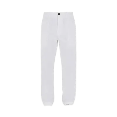 Stone Island 31604 TEXTURED BRUSHED RECYCLED COTTON "White"