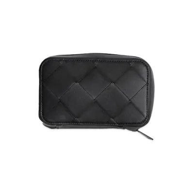 Bottega Veneta Travel Organizer "Black Orange"