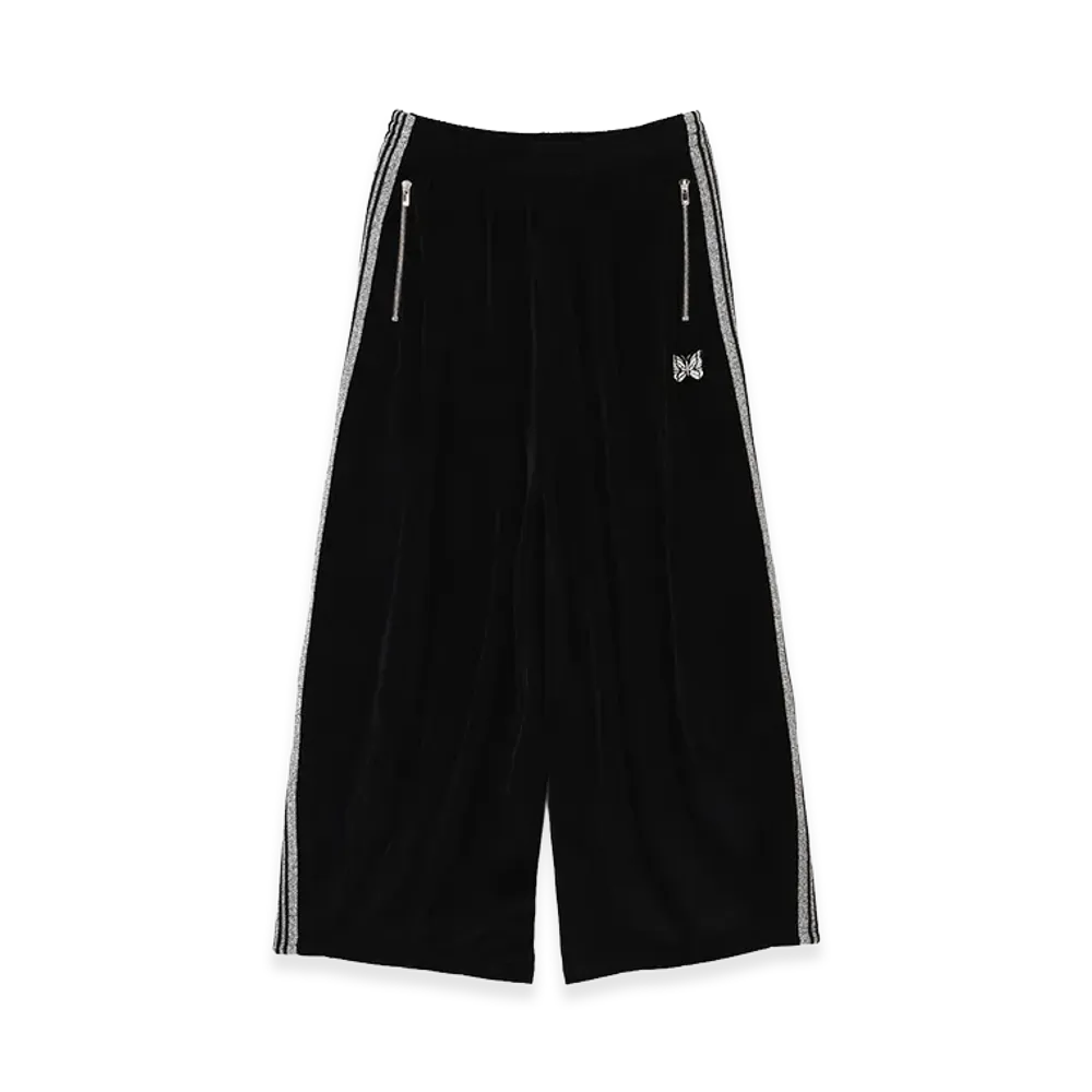 NEEDLES x LHP H.D. Track Pant - C/PE Velour "Black"