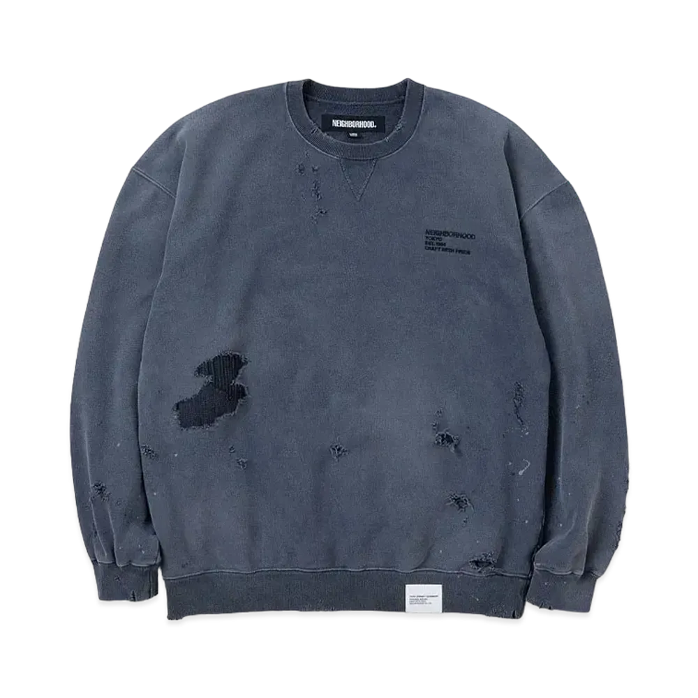 NEIGHBORHOOD 24SS Savage Sweat Shirt LS "Black"