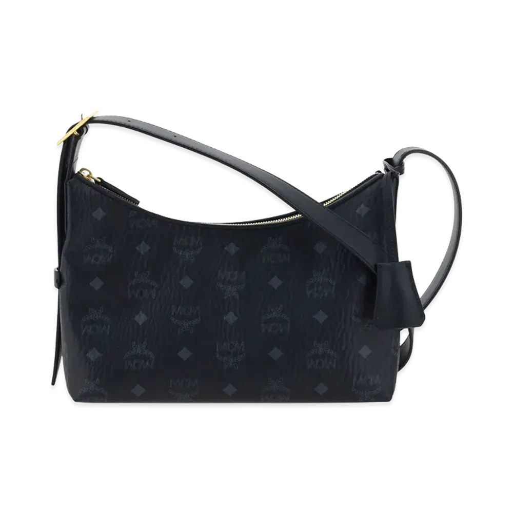 MCM Women's 'Aren Hobo' Small Shoulder Bag "Black"
