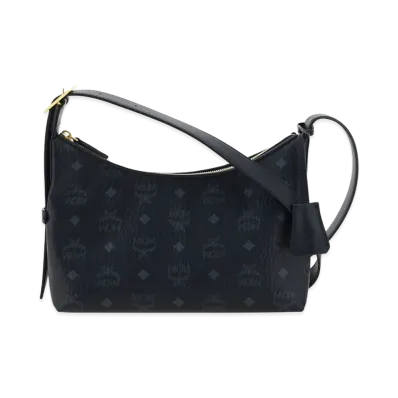 MCM Women's 'Aren Hobo' Small Shoulder Bag "Black"