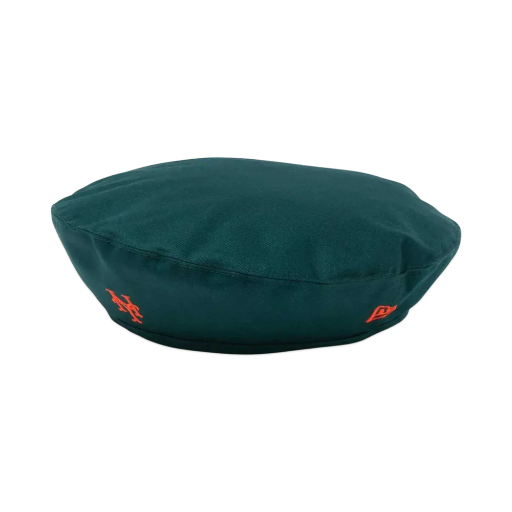 NEW ERA Beret New York Mets Mini Logo "Dark Green/Orange Aid"