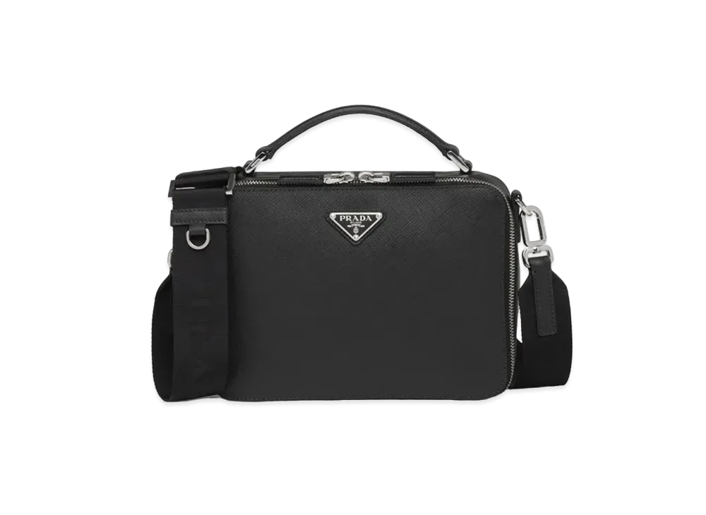 プラダ プラダ ブリック サフィアーノレザーバッグ 
