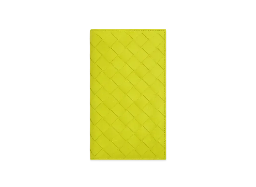 Bottega Veneta Long Wallet With Detachable Pocket "Kiwi/Camping"