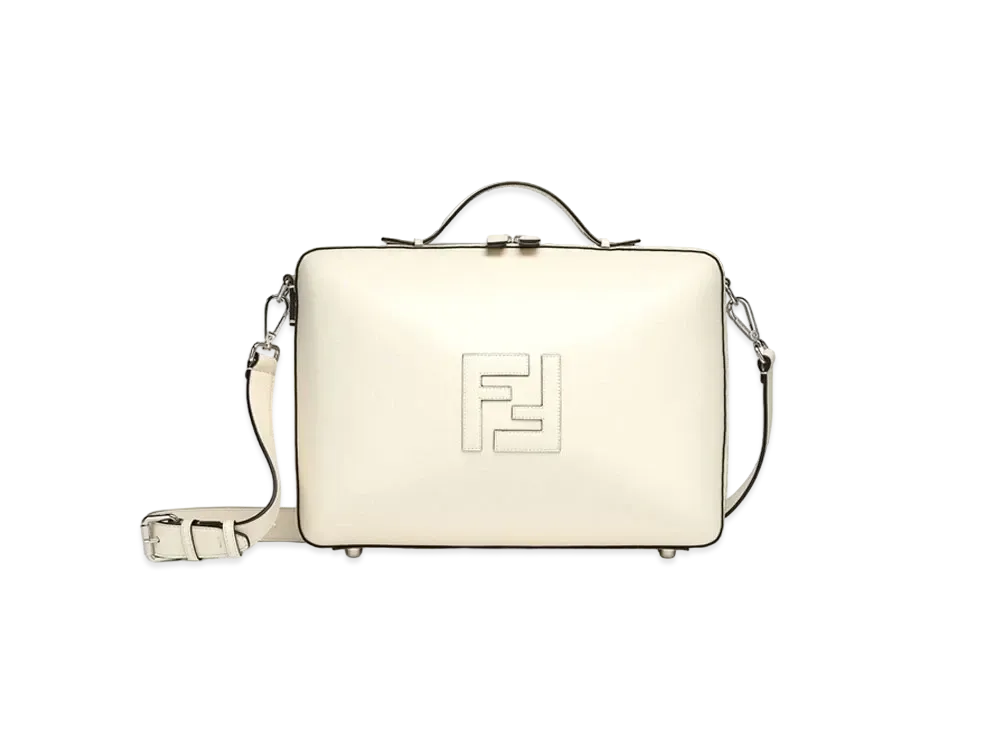 FENDI Suitcase Medium Leather Suitcase "Black"