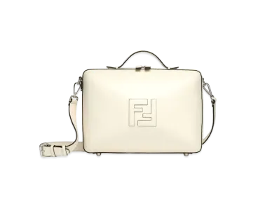 FENDI Suitcase Medium Leather Suitcase "Black"