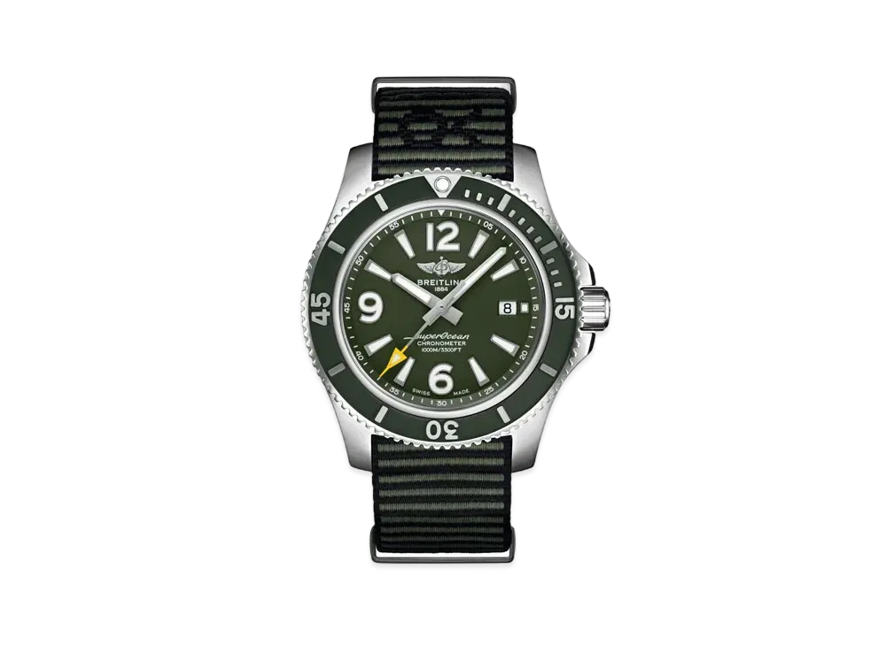 BREITLING SUPEROCEAN AUTOMATIC 44 OUTERKNOWN "Green"