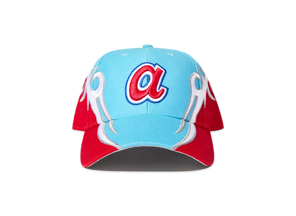 47 x AWAKE Atlanta Braves Hat "Light Blue/Red"