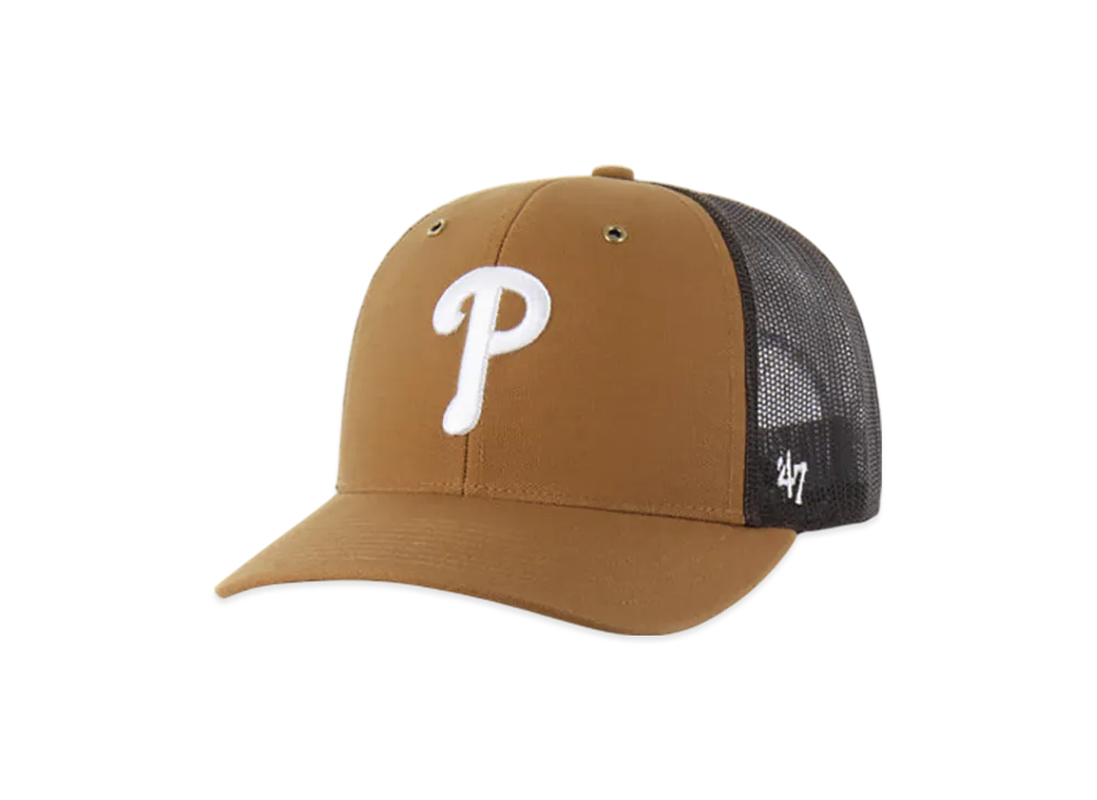 47 x Carhartt Philadelphia Phillies Trucker "Brown"