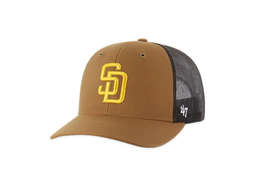 47 x Carhartt San Diego Padres Trucker "Brown"