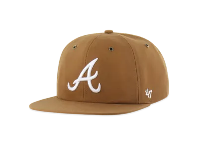 47 x Carhartt Atlanta Braves Captain RL Relaxed Fit "Brown"