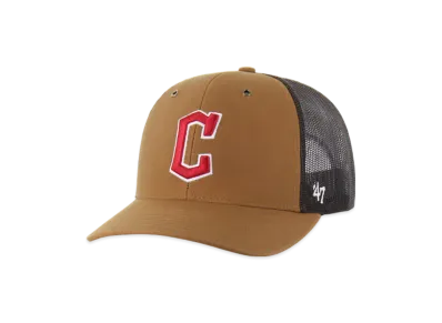 47 x Carhartt Cleveland Guardians Trucker "Brown"