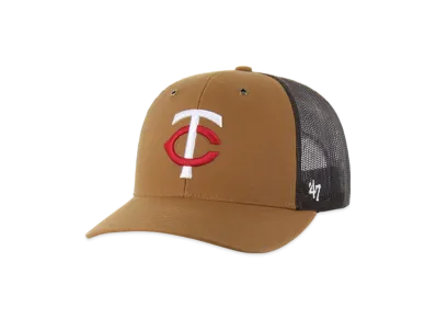 47 x Carhartt Minnesota Twins Trucker "Brown"