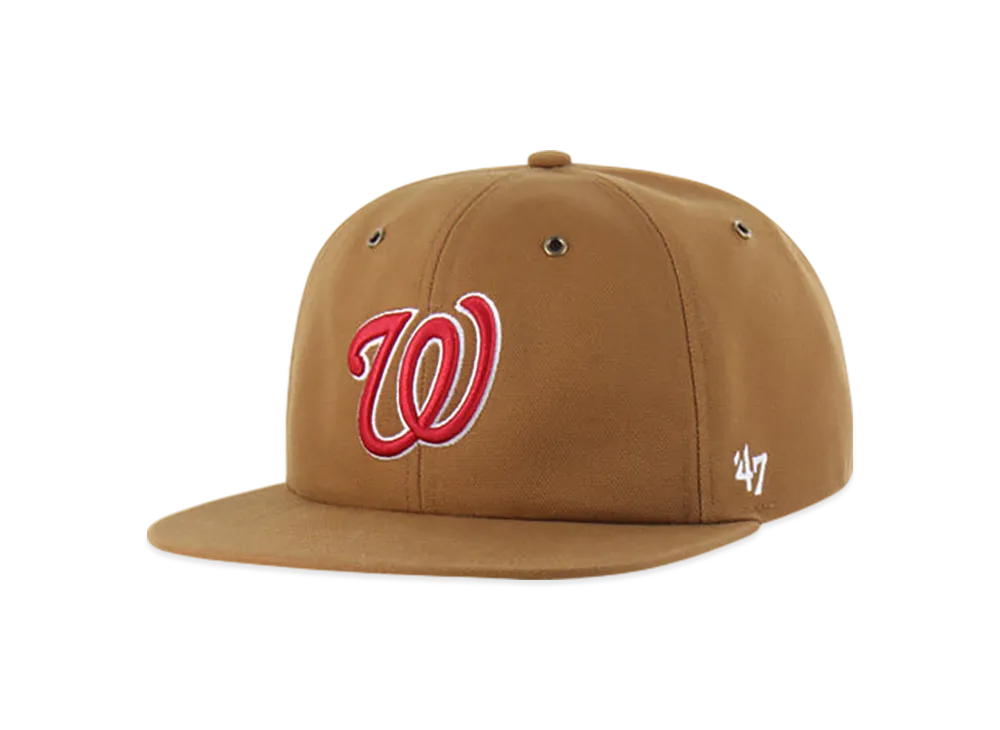 47 x Carhartt Washington Nationals Captain Relaxed Fit "Brown"
