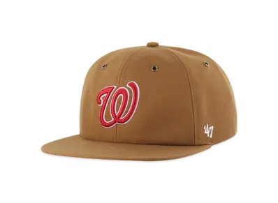47 x Carhartt Washington Nationals Captain Relaxed Fit "Brown"