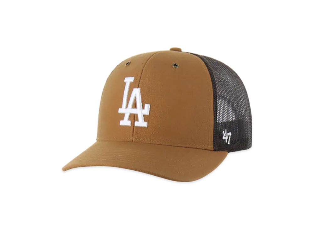 47 x Carhartt Los Angeles Dodgers Trucker "Brown"