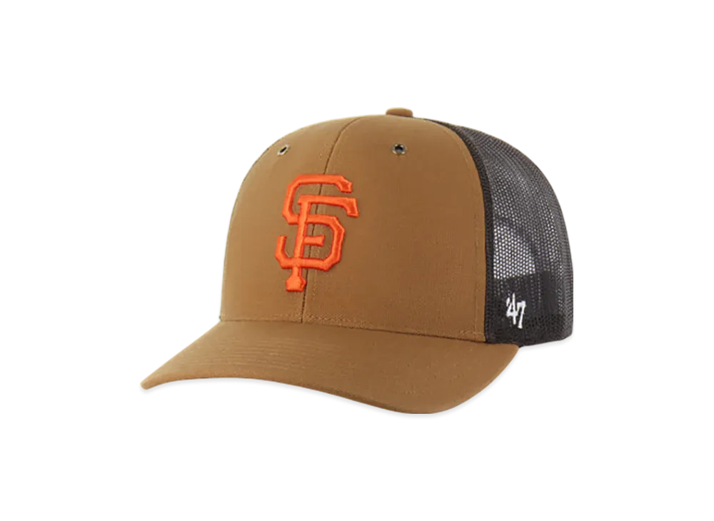 47 x Carhartt San Francisco Giants Trucker "Brown"