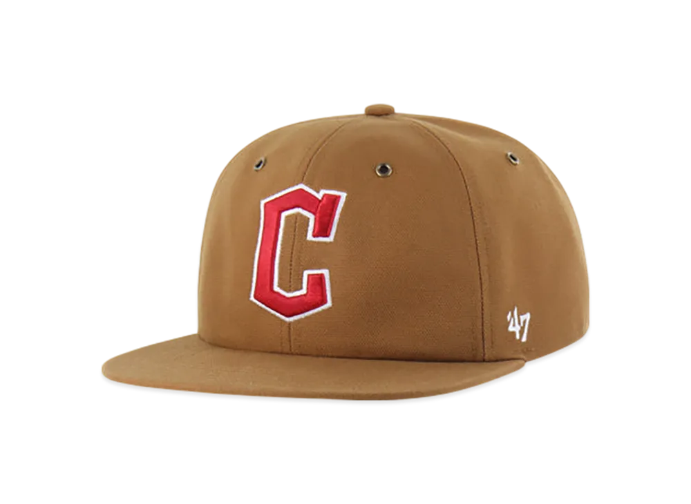 47 x Carhartt Cleveland Guardians Carhartt 47 Captain RL Relaxed Fit "Brown"