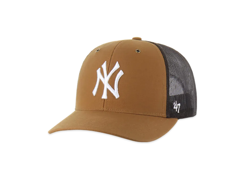 47 x Carhartt New York Yankees Trucker "Brown"