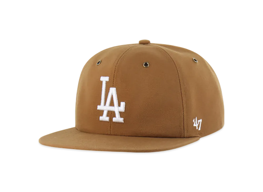 47 x Carhartt Los Angeles Dodgers Captain RL Relaxed Fit "Brown"